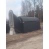 PIWNICZKA Z DACHEM KOPUŁKOWYM Z PRZEDSIONKIEM UKOŚNYM 500x240x250